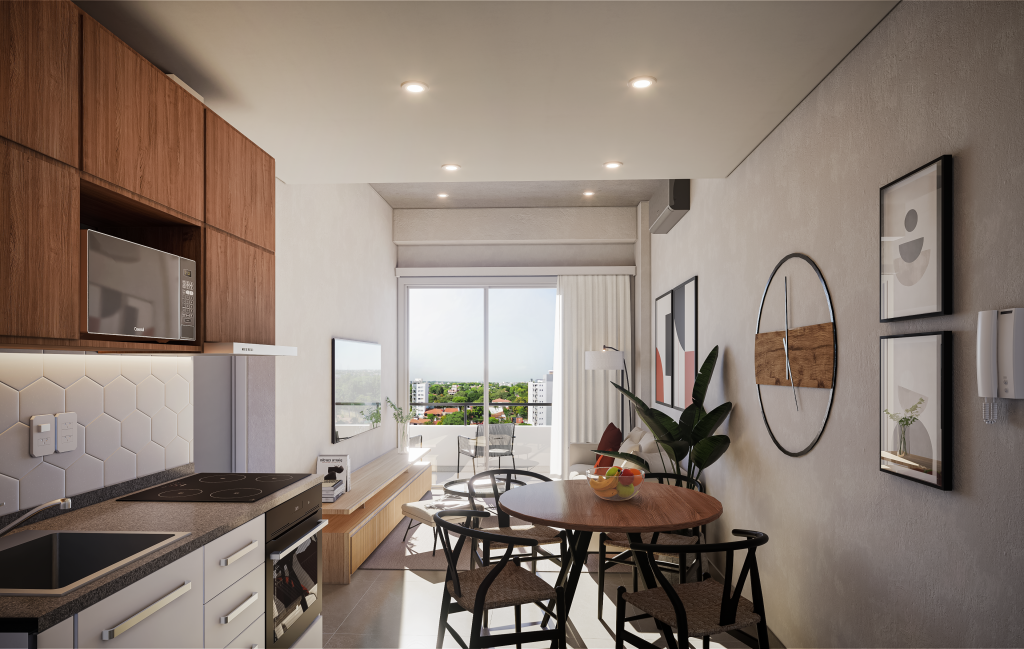 Departamento de 1 dormitorio 48m2 en Filum Herrera