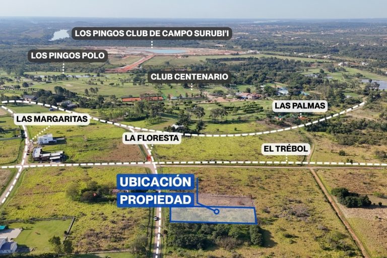 En venta terreno en Surubi’i