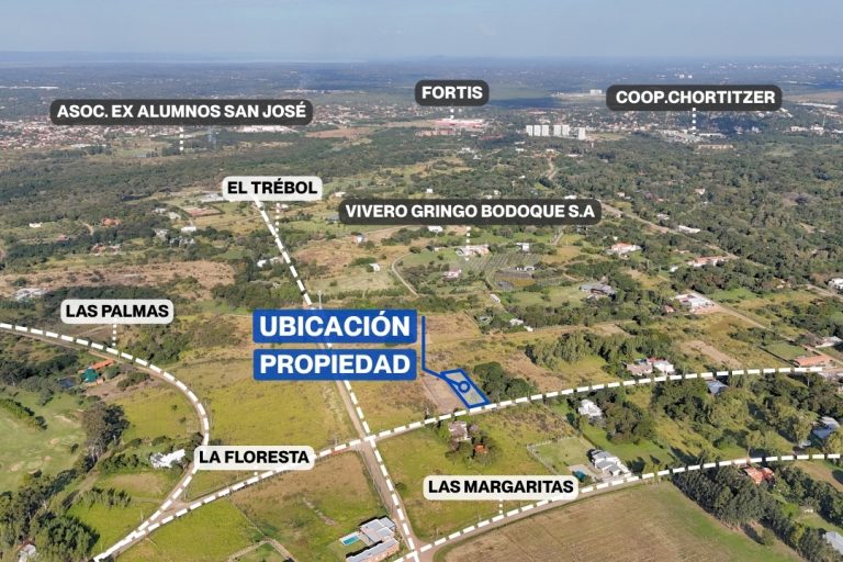 En venta terreno en Surubi’i