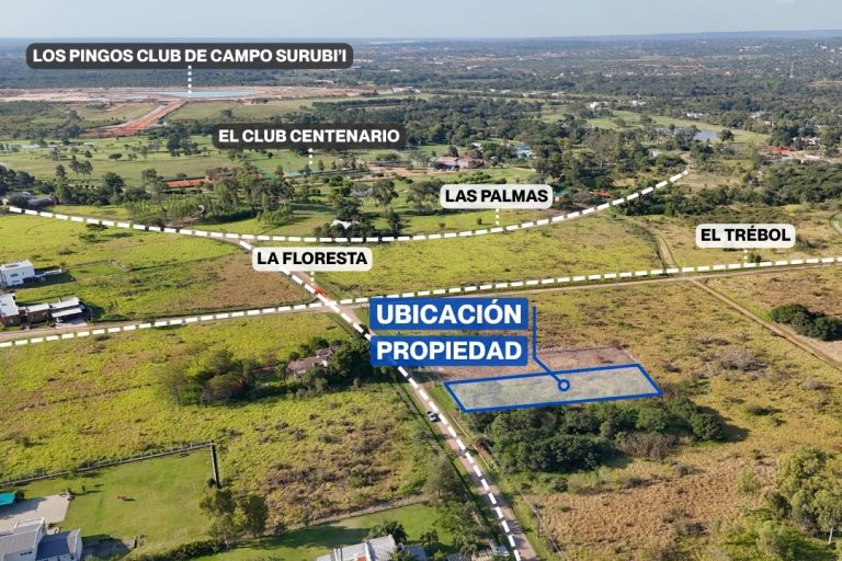 En venta terreno en Surubi’i