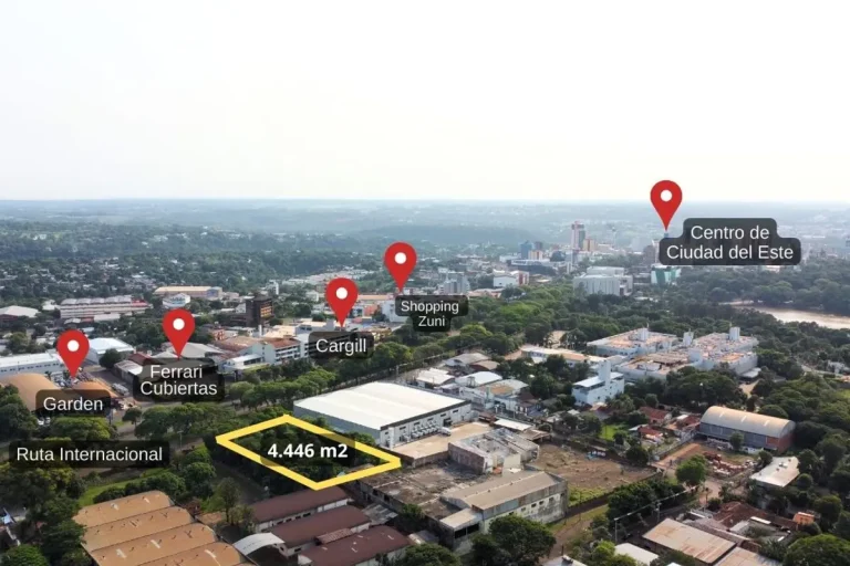 Terreno en venta en Ciudad del Este – Km 3
