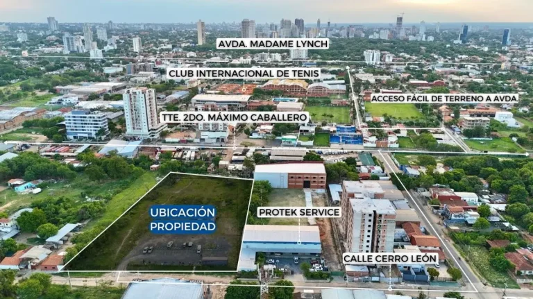 Terreno en venta – Luque