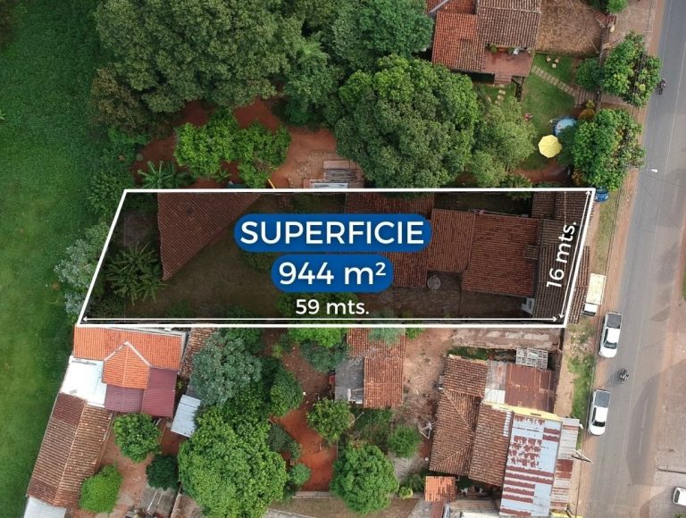 En Venta AMPLIO TERRENO ZONA CATEDRAL DE CAACUPE