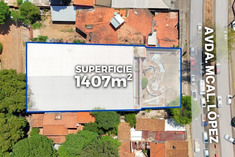 En venta terreno sobre la Avda. Mcal. Lopez