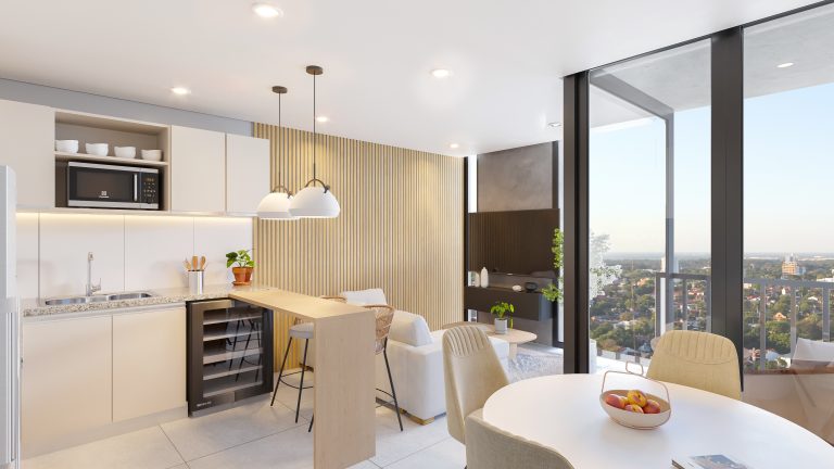 Departamento de dos habitaciones en venta – Villa Universitaria