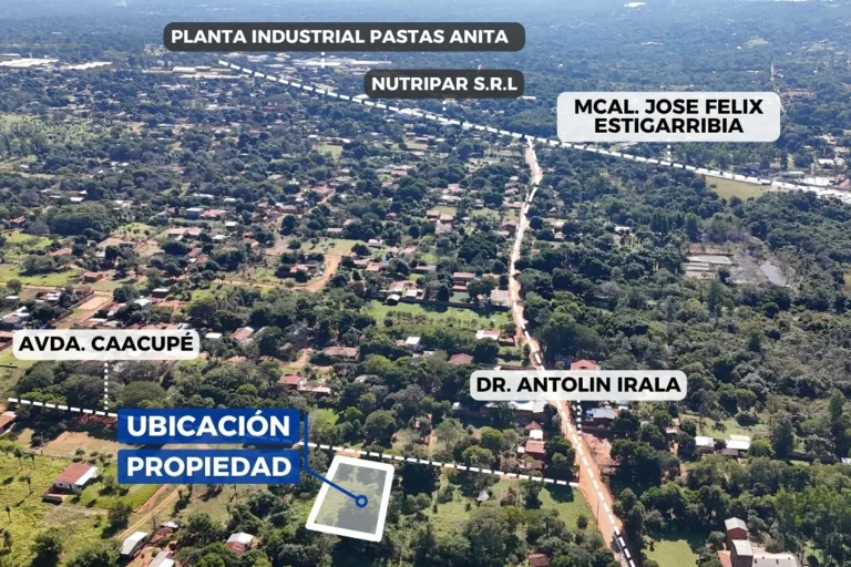 En venta terreno en Itaugua