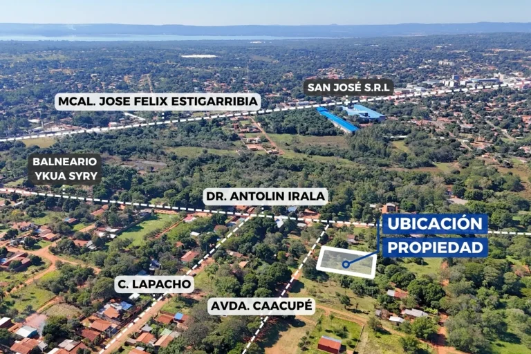 En venta terreno en Itaugua
