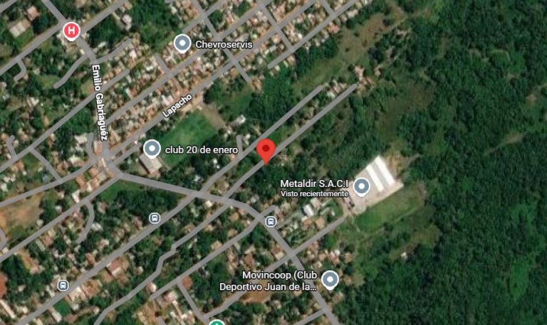 En venta terreno de 2.500 m2 en Capiata
