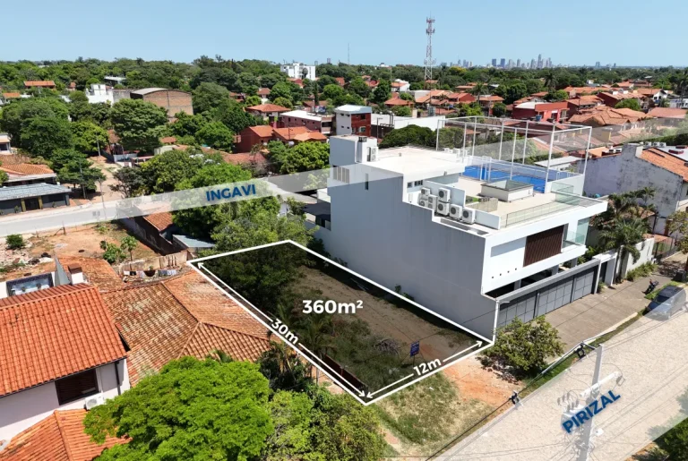 Terreno en venta en Fernando de la Mora zona norte